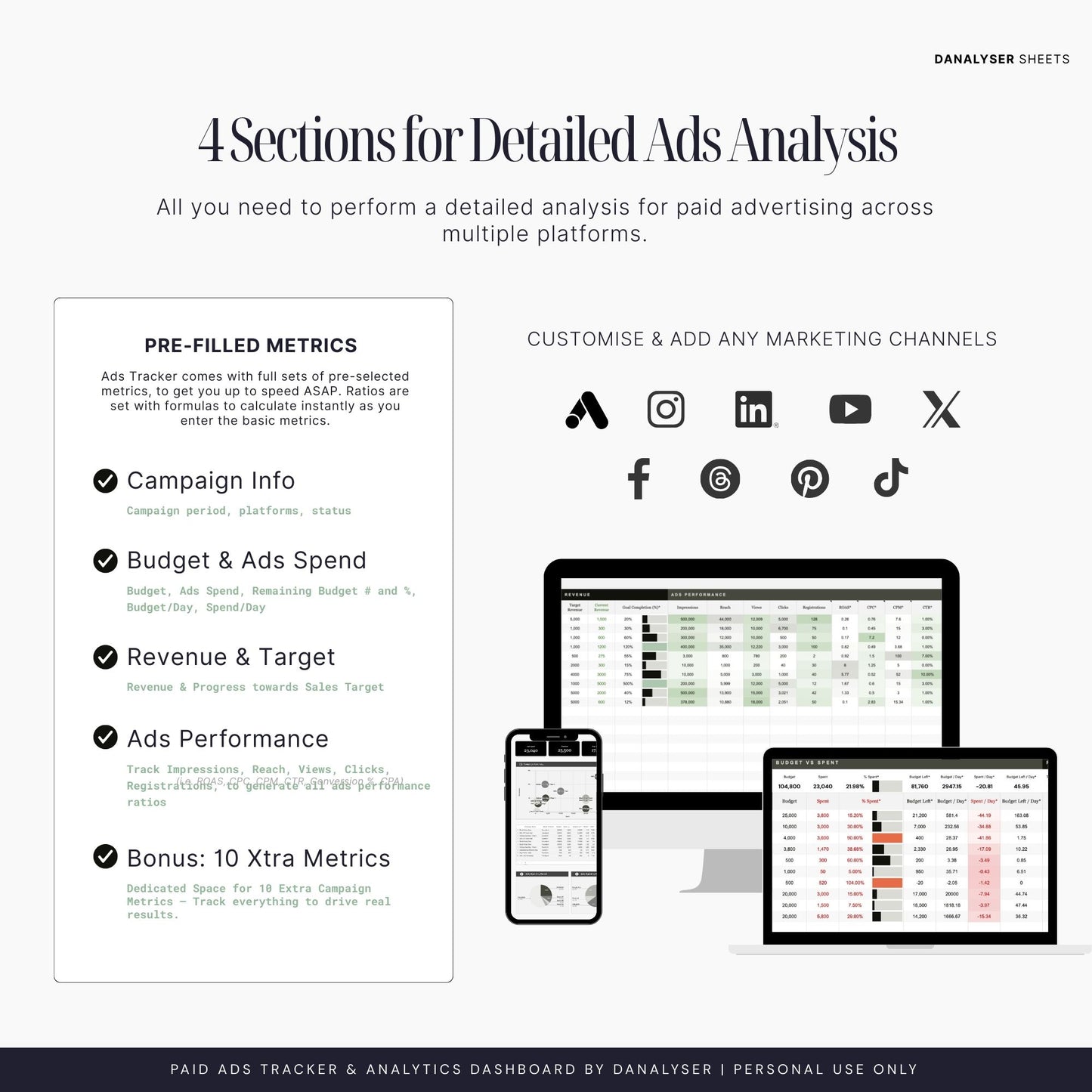 Paid Ads Tracker & Analytics
