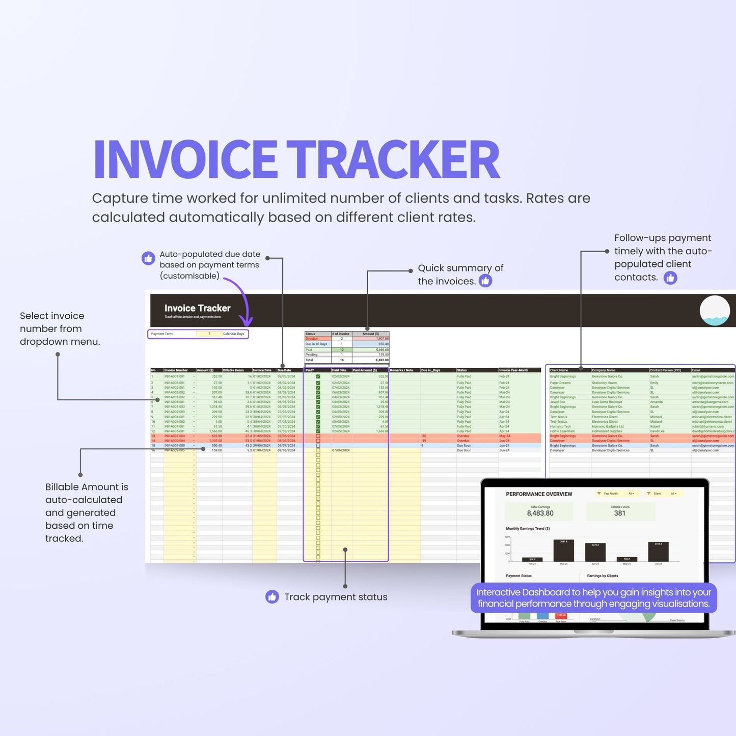 Freelancer Invoice Manager