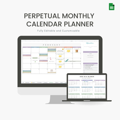 Google Sheets Calendar Planner