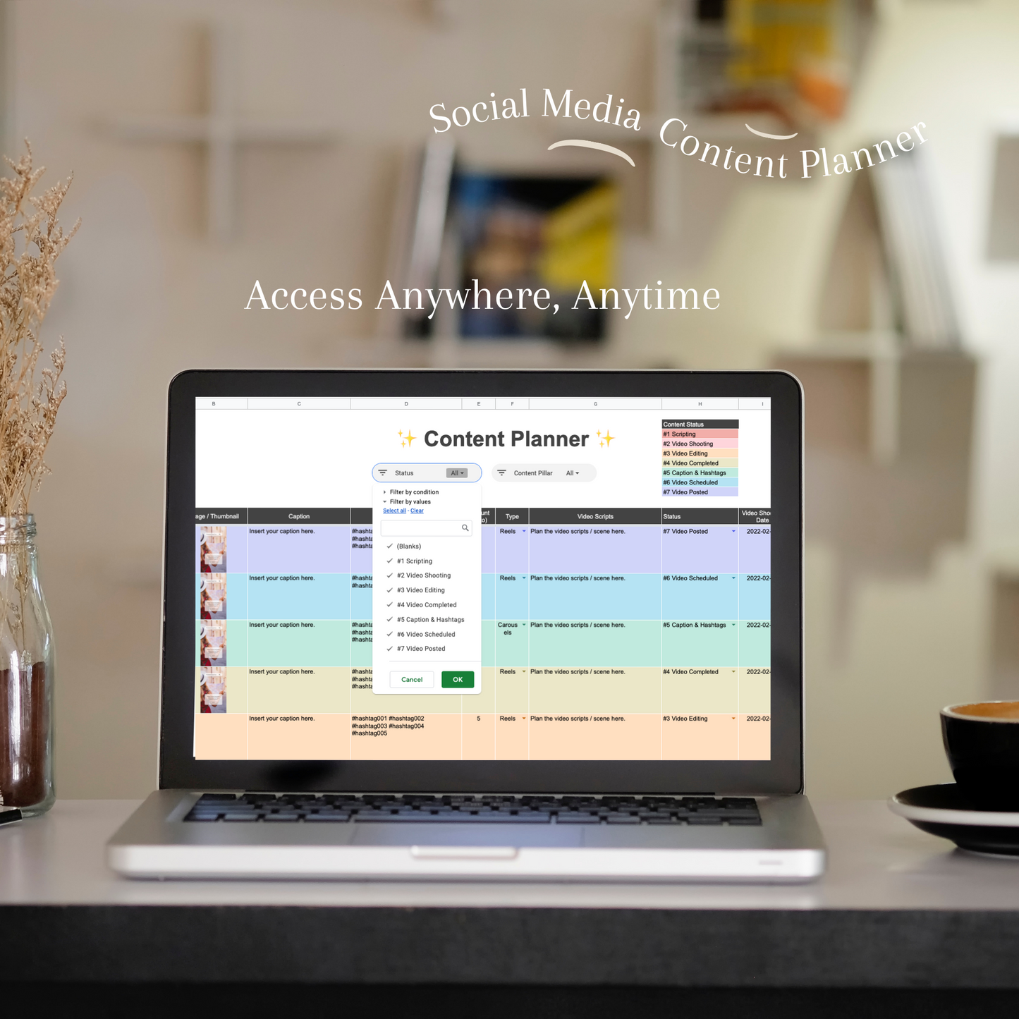 Social Media Content Planner